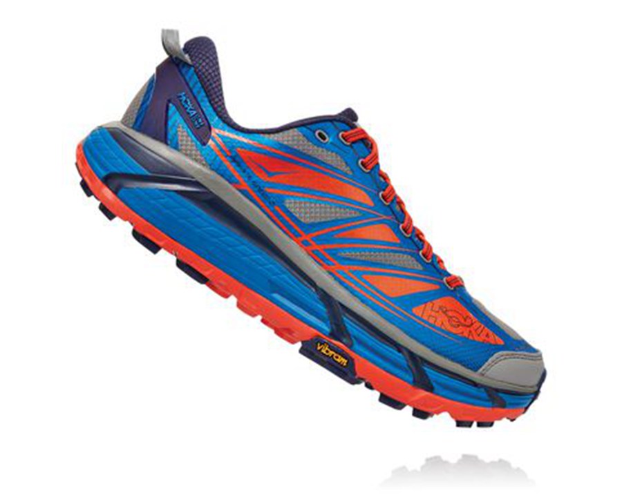 Zapatillas Trail Hoka One One Hombre - Mafate Speed 2 - Azules - WGO869503